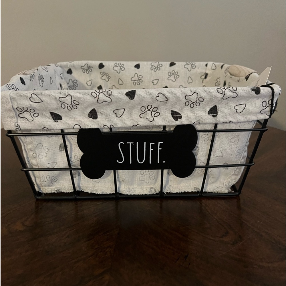 “STUFF” Rae Dunn Basket